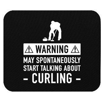 Discover Movie - funny curling for men or women Mouse Pads