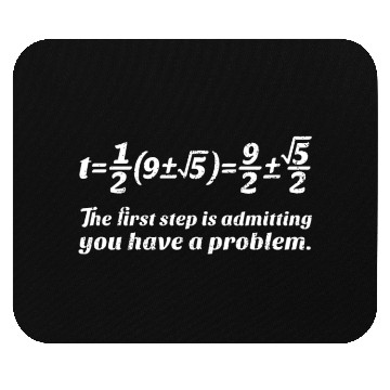 Discover First Step Maths Problem Mens Birthday Math Geek N Mouse Pads
