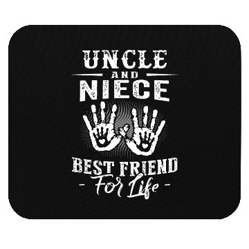 Discover uncle and niece best friend Mouse Pads