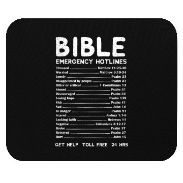 Discover Christianity Christian Verses Gift Mouse Pads