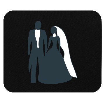 Discover Wedding marriage ceremony love loyalty gift idea Mouse Pads