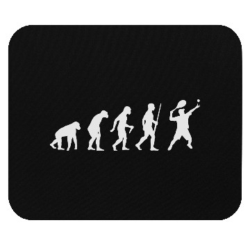 Discover Tennis Evolution Humor Mouse Pads