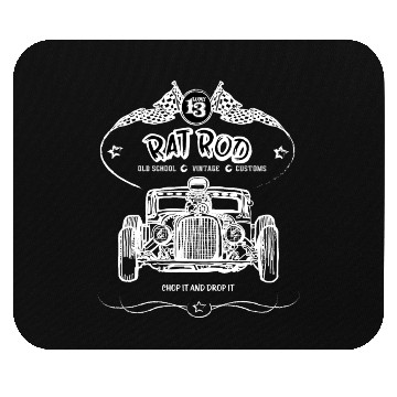 Discover Rat Rod, Hot Rod Mouse Pads