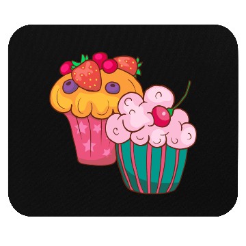 Discover Cupcake Muffin Bakery Cake Candy Sweets Cookie Mouse Pads
