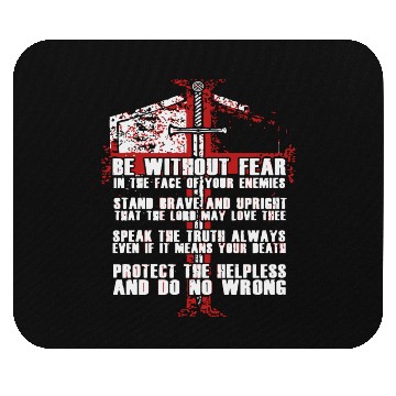 Discover Templar - the knights templar code Mouse Pads
