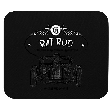 Discover Rat Rod - Hot Rod Mouse Pads