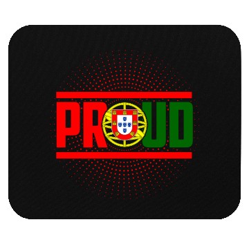 Discover Proud Portugal Mouse Pads