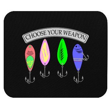 Discover Fishing Lures Mouse Pads