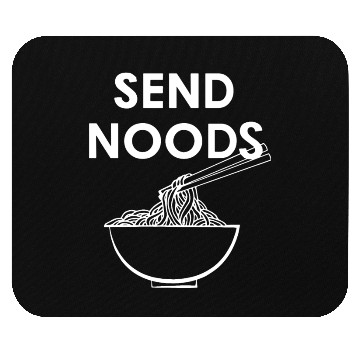 Discover send noods chef Mouse Pads
