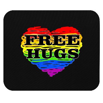 Discover Free Hugs Mouse Pads