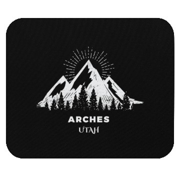 Discover Arches National Park Mouse Pads