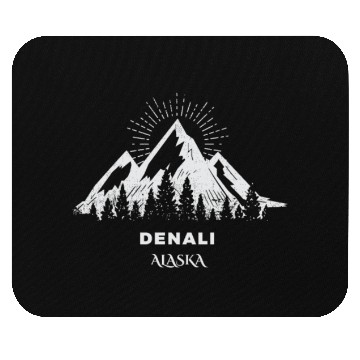 Discover Denali National Park Mouse Pads