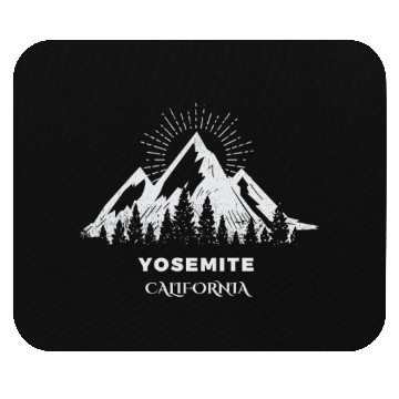 Discover Yosemite National Park Mouse Pads