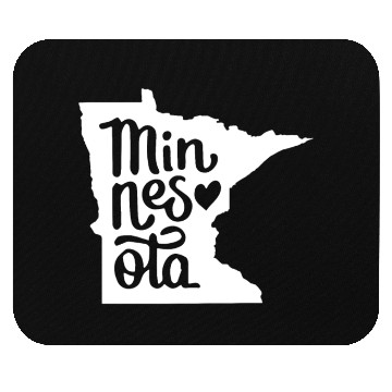 Discover Minnesota Home State Minnesota music Mouse Pads