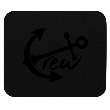 Discover crew crew team friends anchor boat ship floating s Mouse Pads