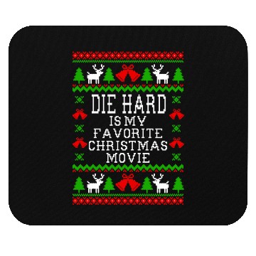 Discover Die Hard Is My Favorite Christmas Movie Mouse Pads