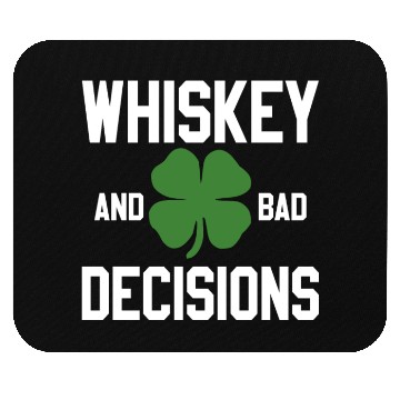 Discover Ireland Whiskey St Patricks Day Mouse Pads
