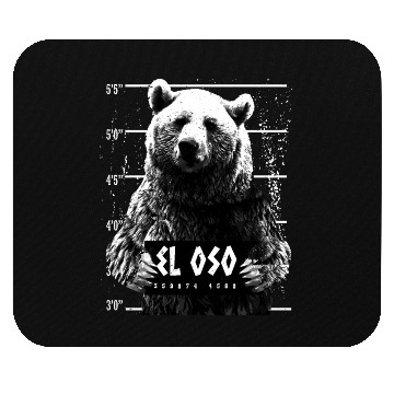 Discover Animal Print - El Oso Mouse Pads