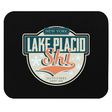 Discover Skiing Ski Ski holidays Skier Lake Placid Outfitte Mouse Pads