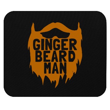 Discover Beard Ginger Beard Man Redhead Gifts for Him Ginge Mouse Pads
