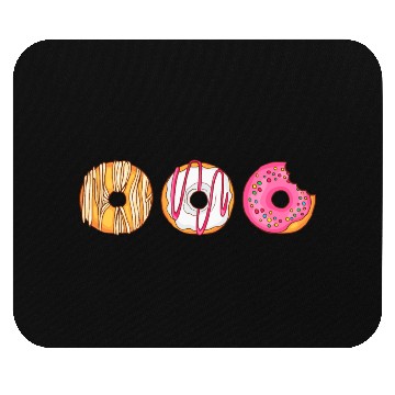 Discover Donuts Bakery Cookie Candy Sweets Cake Confiserie Mouse Pads