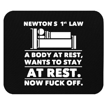 Discover Newton's law Mouse Pads