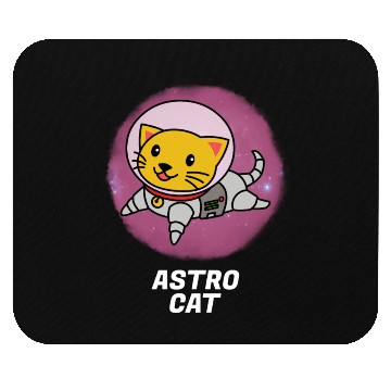 Discover Astro Cat Mouse Pads