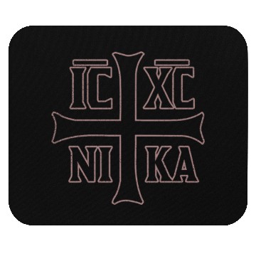 Discover Orthodox Christogram IC XC NIKA Gift Mouse Pads
