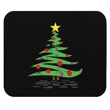 Discover Christmas Tree gift winter kids grandparents Mouse Pads