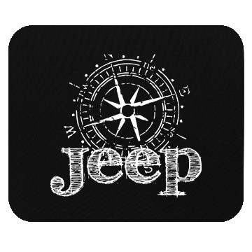 Discover compass north south west east jeep Mouse Pads