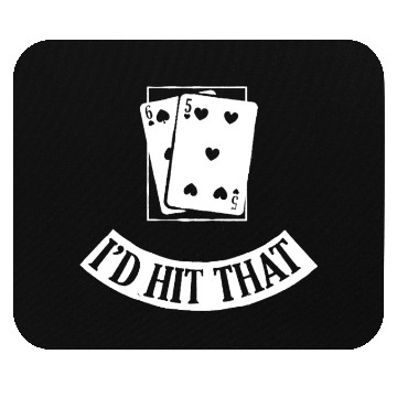 Discover Funny Cards Black Jack Blackjack Gamble Casino Las Mouse Pads