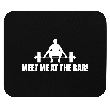 Discover GYM training weightlifting Mouse Pads