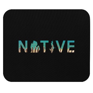 Discover Native Michigan Beach Sand Dunes Summer Mouse Pads