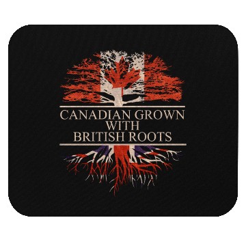 Discover Canadian grown with british roots vintage Mouse Pads