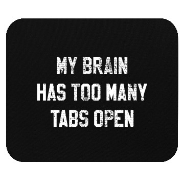 Discover Confused thoughts Overloaded computer science Mouse Pads