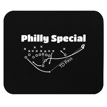 Discover philly special game Mouse Pads