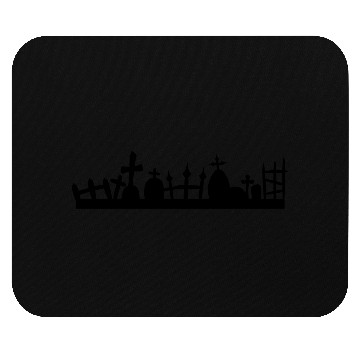 Discover Graveyard Cemetery Mouse Pads