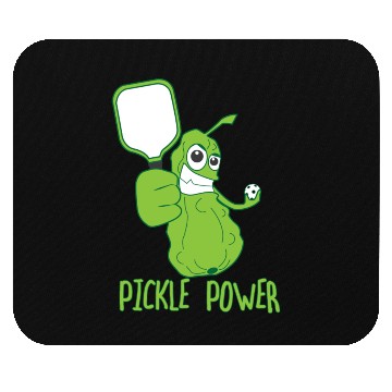 Discover Pickleball Funny Pickle Power Mouse Pads