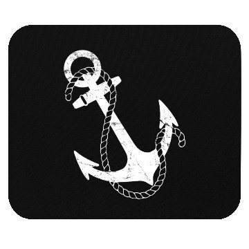 Discover Retro Nautical Anchor Mouse Pads