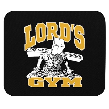 Discover cool graphic art yellow Gym Mouse Pads