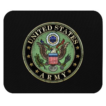 Discover Worn US Army Seal Mouse Pads
