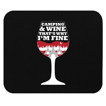 Discover Camping Camp Funny Gift Mouse Pads