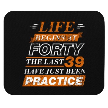 Discover 40th Birthday Present Mouse Pads
