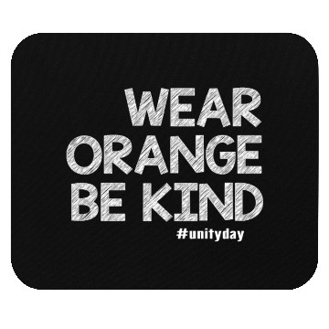 Discover unity day wear orange Mouse Pads
