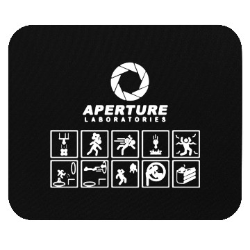 Discover Portal Aperture Science Laboratories Video Game Me Mouse Pads
