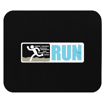Discover Run boy run - Premium Design Mouse Pads