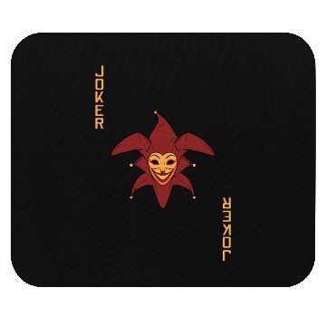 Discover Joker Playing Card Mouse Pads