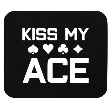 Discover ace poker card card game Mouse Pads