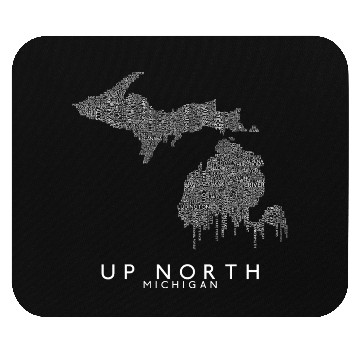 Discover Up North Michigan Mouse Pads
