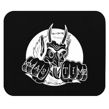 Discover Christmas Krampus Mouse Pads